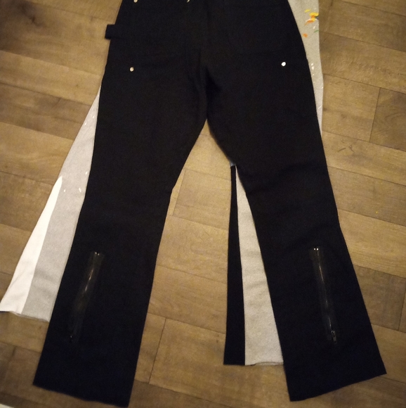 Men's designer stacked pants, sweats and jeans - Picture 4 of 8